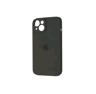 Silicone Case Full Camera Protective (AA) для iPhone 14 (Space gray)-0